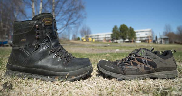 HIKING BOOTS VS WORK BOOTS